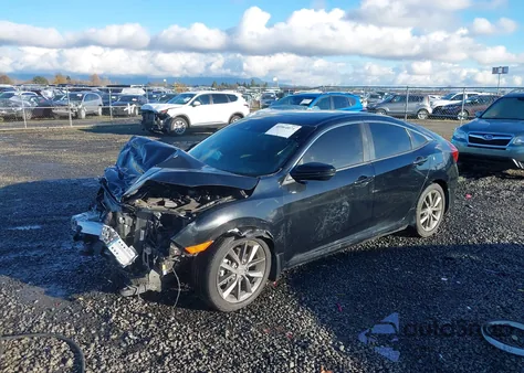 2019 Honda Civic Ex from USA, damaged, VIN JHMFC1F34KX014582